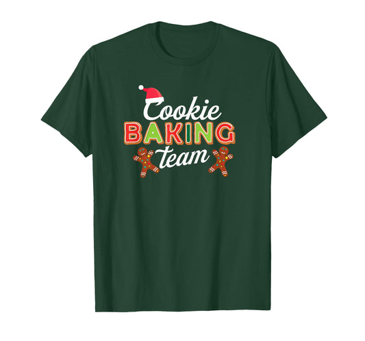 Cute Cookie Baking Team Holiday Bake Cooks Fun Cooking Crew T-Shirt
