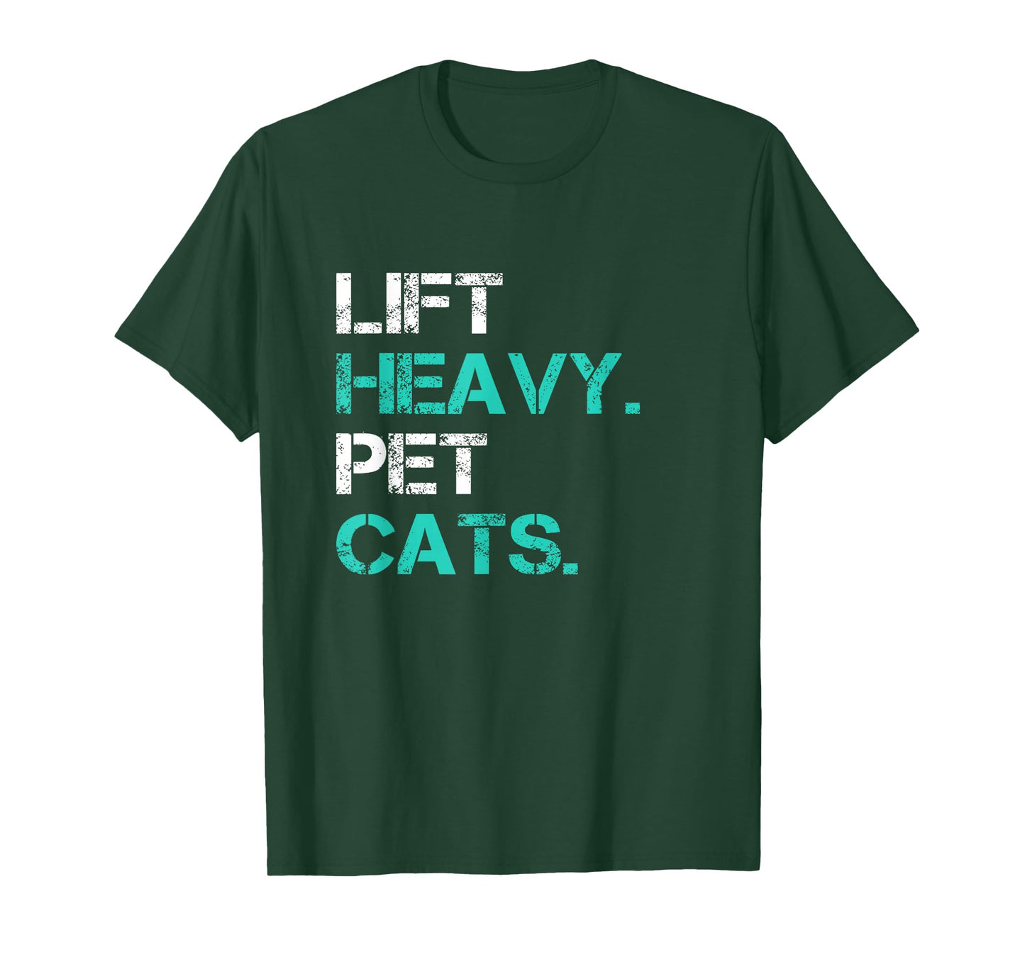 Lift Heavy Pet Cats Funny Gift for Powerlifters T-Shirt