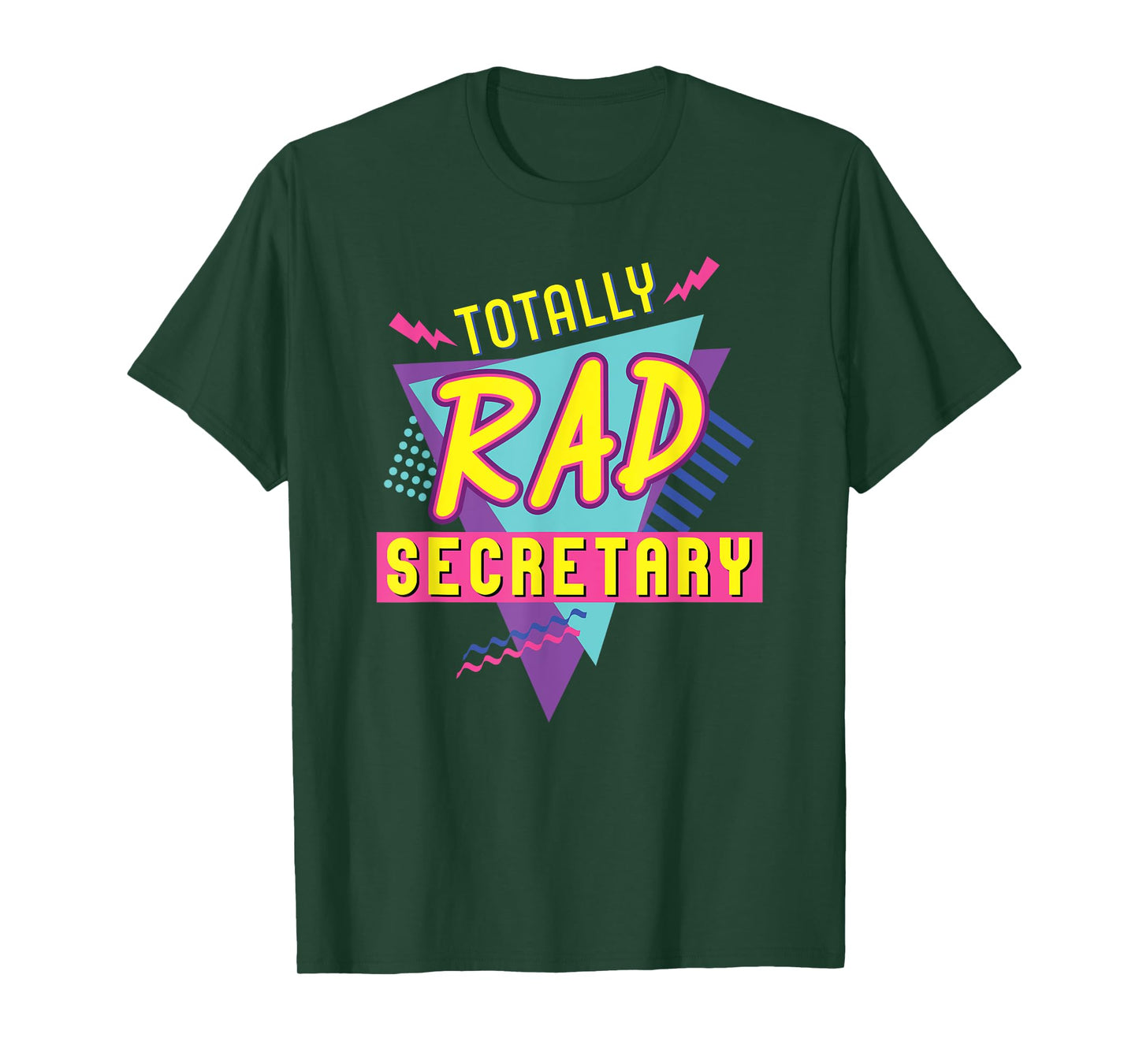 90's Totally Rad Secretary Vintage 1990s Nostalgic T-Shirt