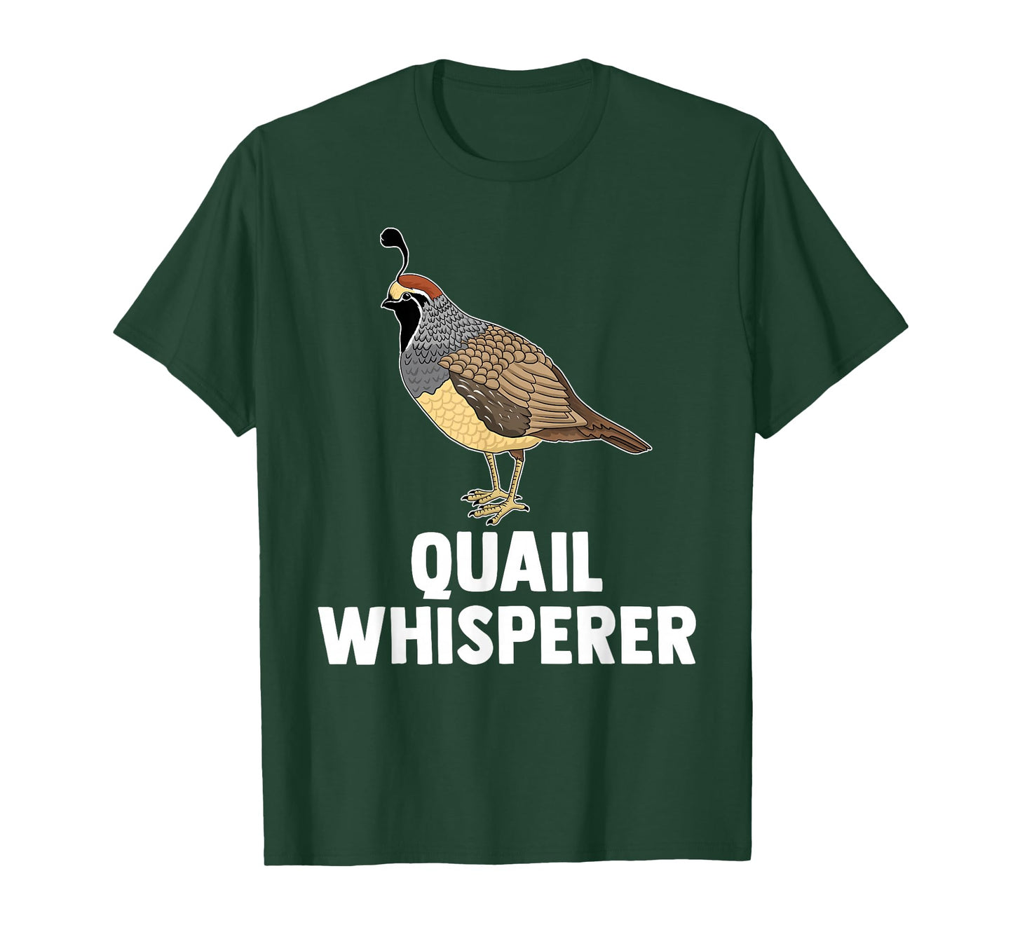 Cute Quail Design For Men Women Kids Quail Bird Whisperer T-Shirt
