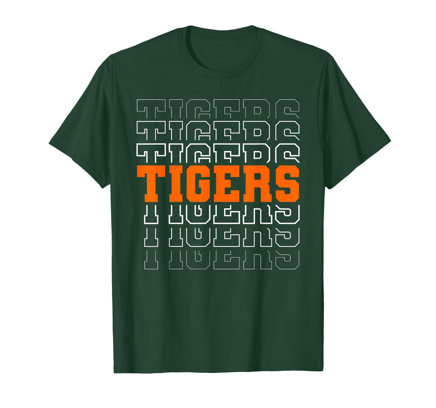 Vintage Tigers School Sports Name for Men Women Kids T-Shirt