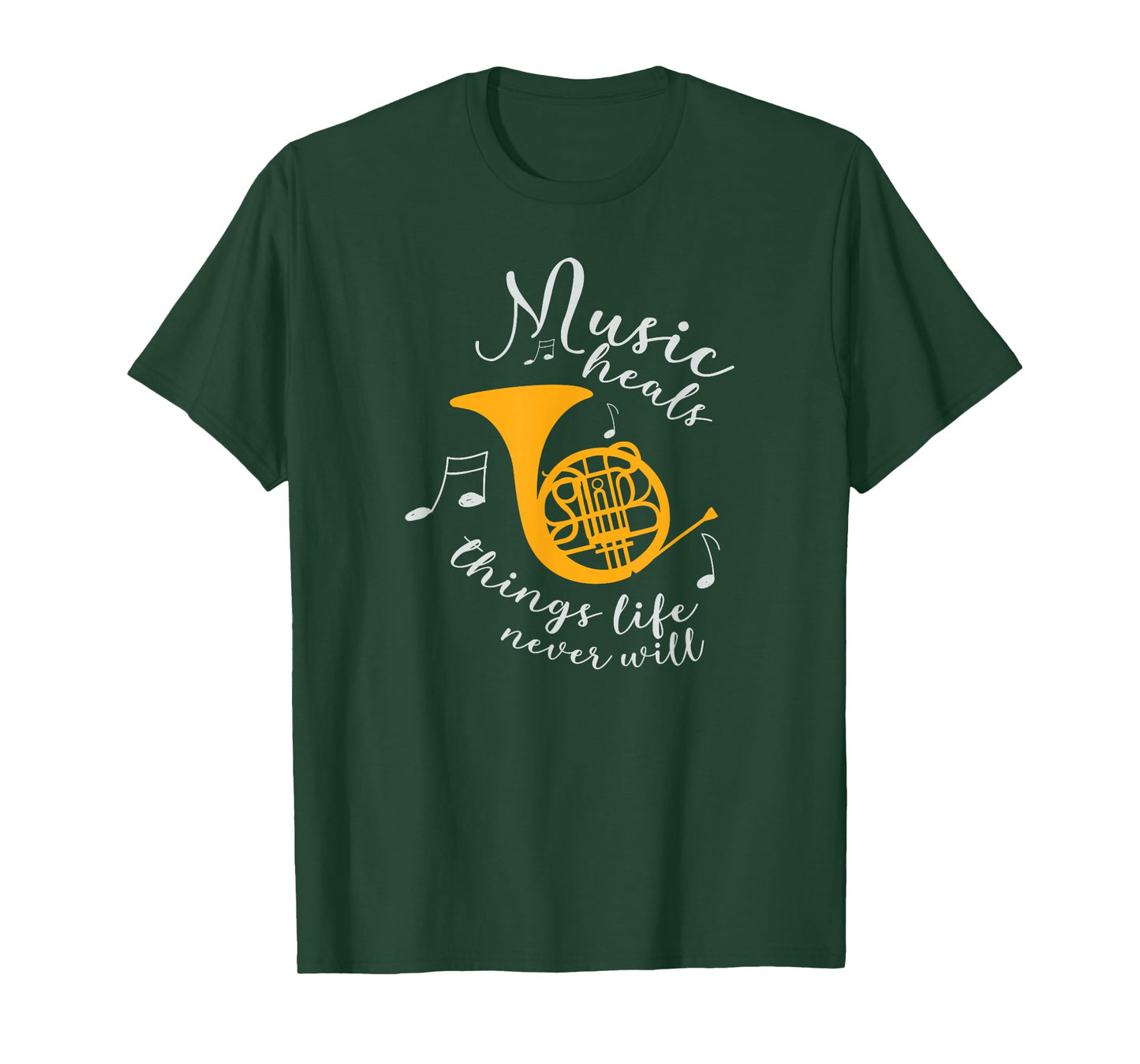 French Horn Players Musical Instrument Music Player gift fun T-Shirt