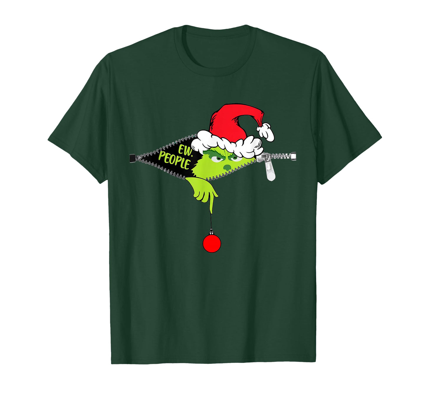 Funny Christmas Ew People Men Women Kid Boys Girls T-Shirt