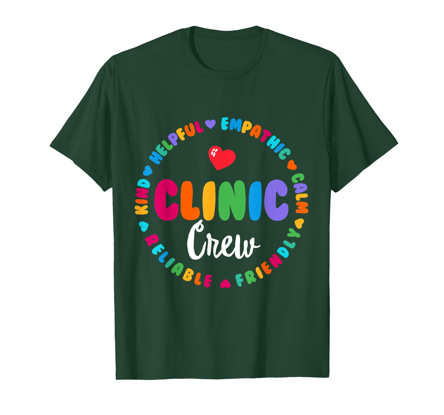 Clinic Crew For School Nurse Appreciation Week Back School T-Shirt