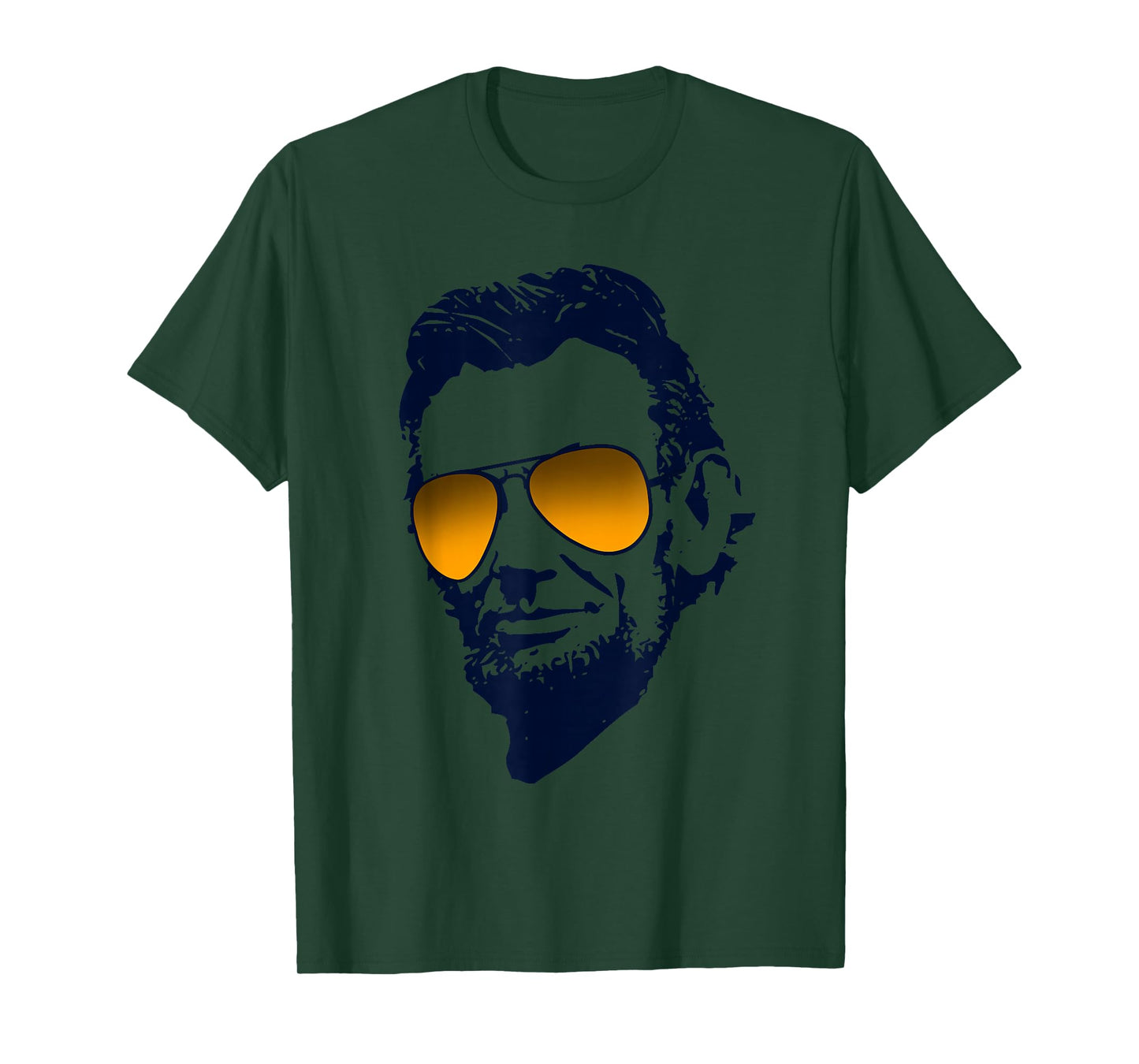 Cool Abraham Lincoln Honest Abe In Sunglasses Graphic T-Shirt