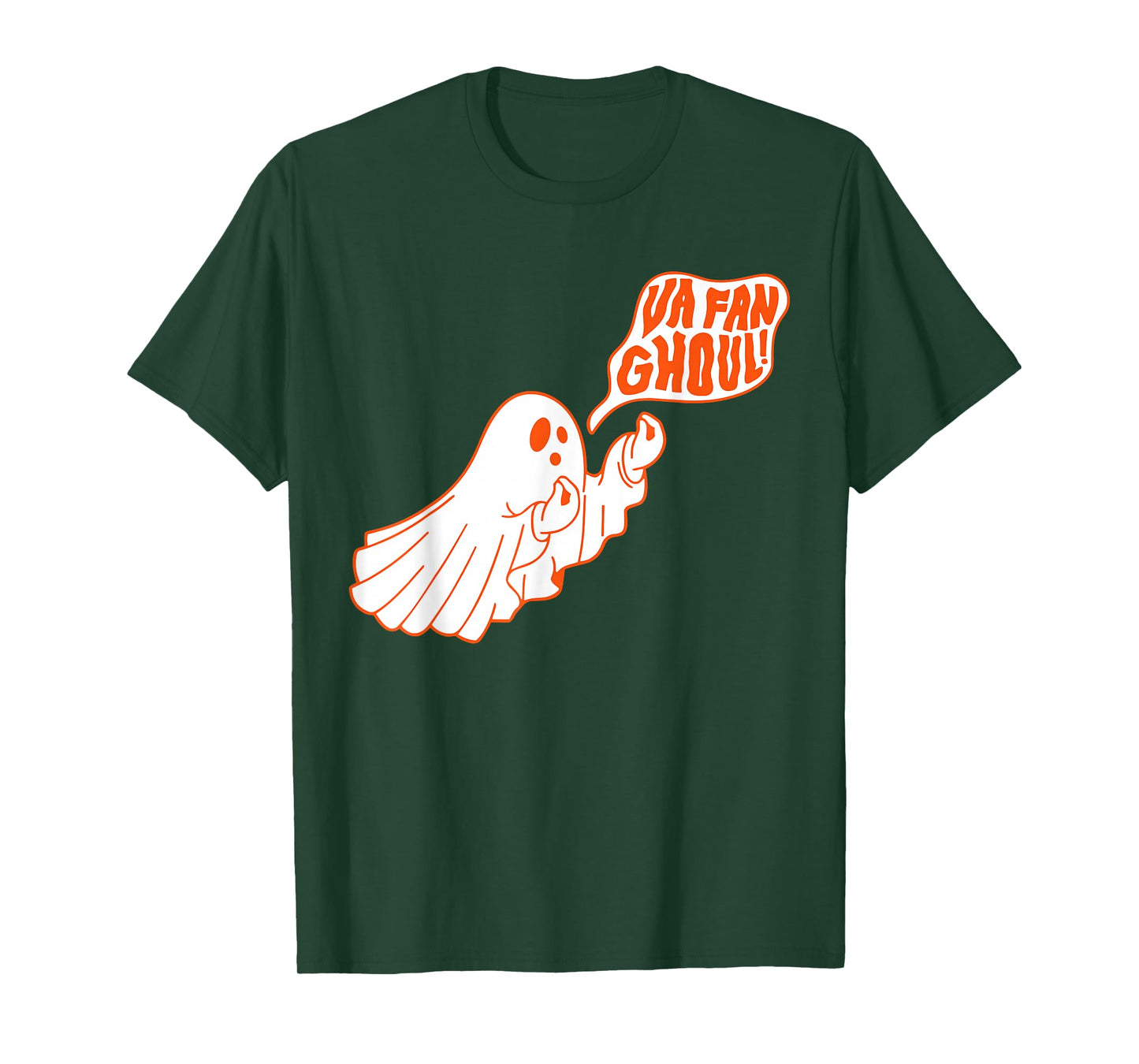 Va Fan Ghoul Ghost Italian Halloween Funny Costume Men Women T-Shirt