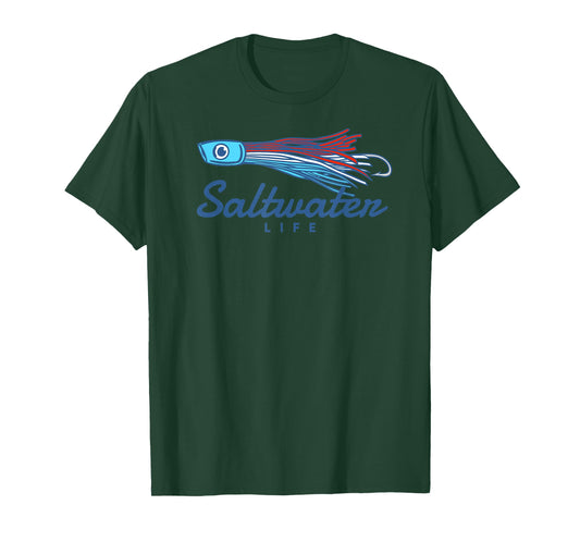 Saltwater Life Saltwater Fishing Lure T-Shirt