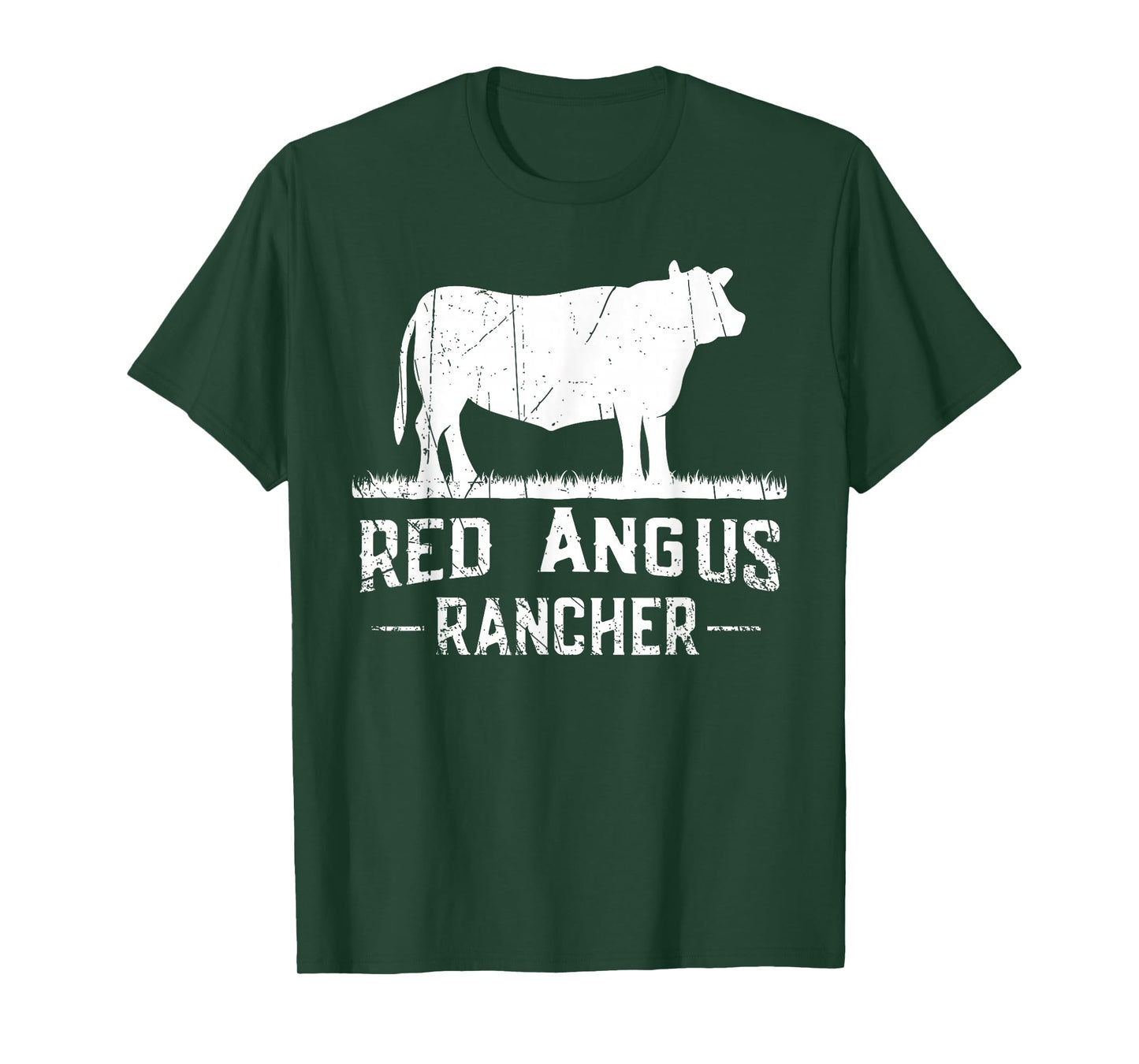 Cow Farmer - Red Angus Rancher T-Shirt