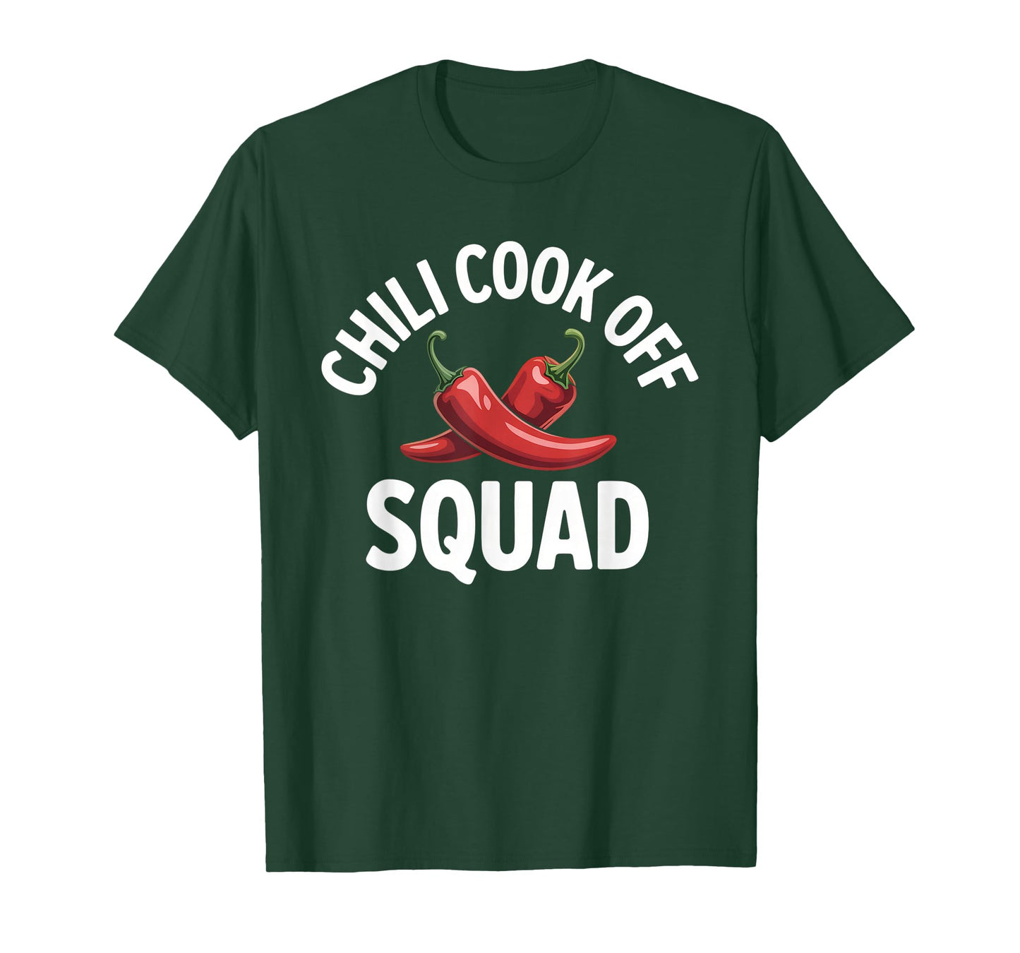 Chili Cook Off Squad Chili Contest with Red Pepper T-Shirt