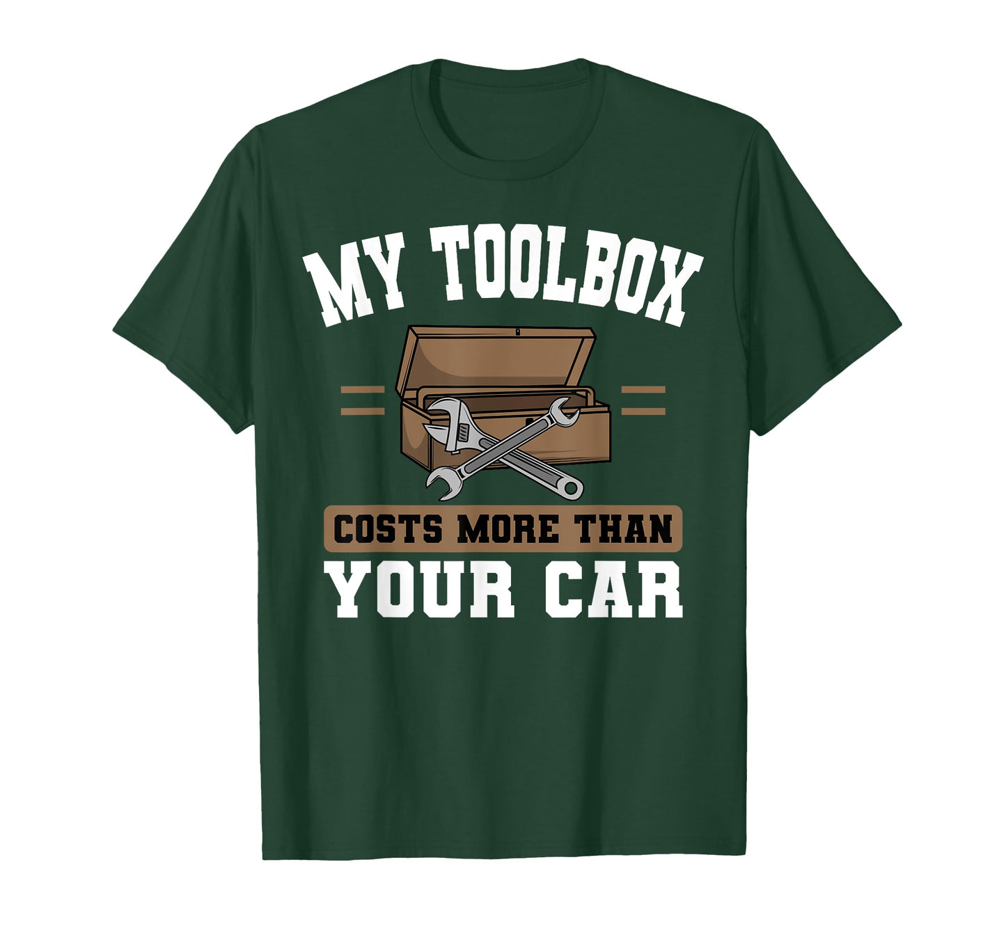 Auto Mechanic Toolbox Automotive Technician Mech T-Shirt
