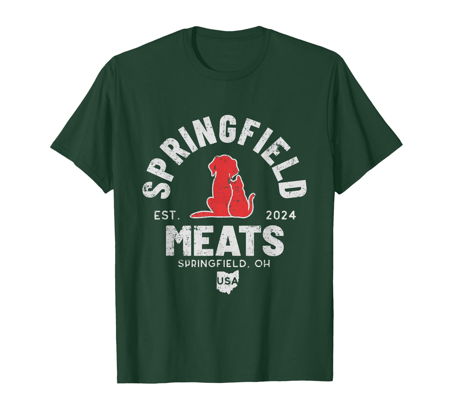 They're Eating The Dogs Springfield Ohio Election T-Shirt