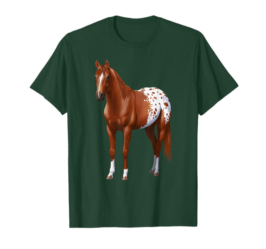 Chestnut Sorrel Blanket Appaloosa Horse Lover Gift T-Shirt