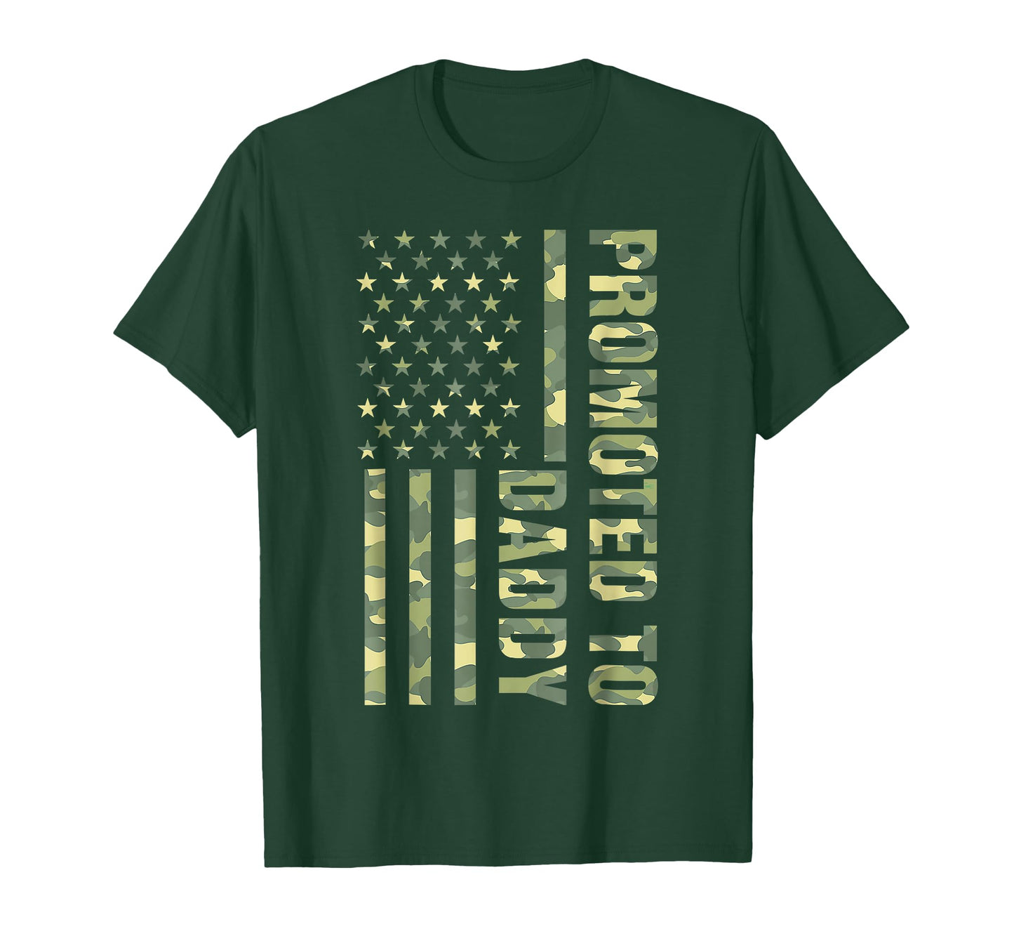 Military Dad Pregnancy Announcement T-Shirt
