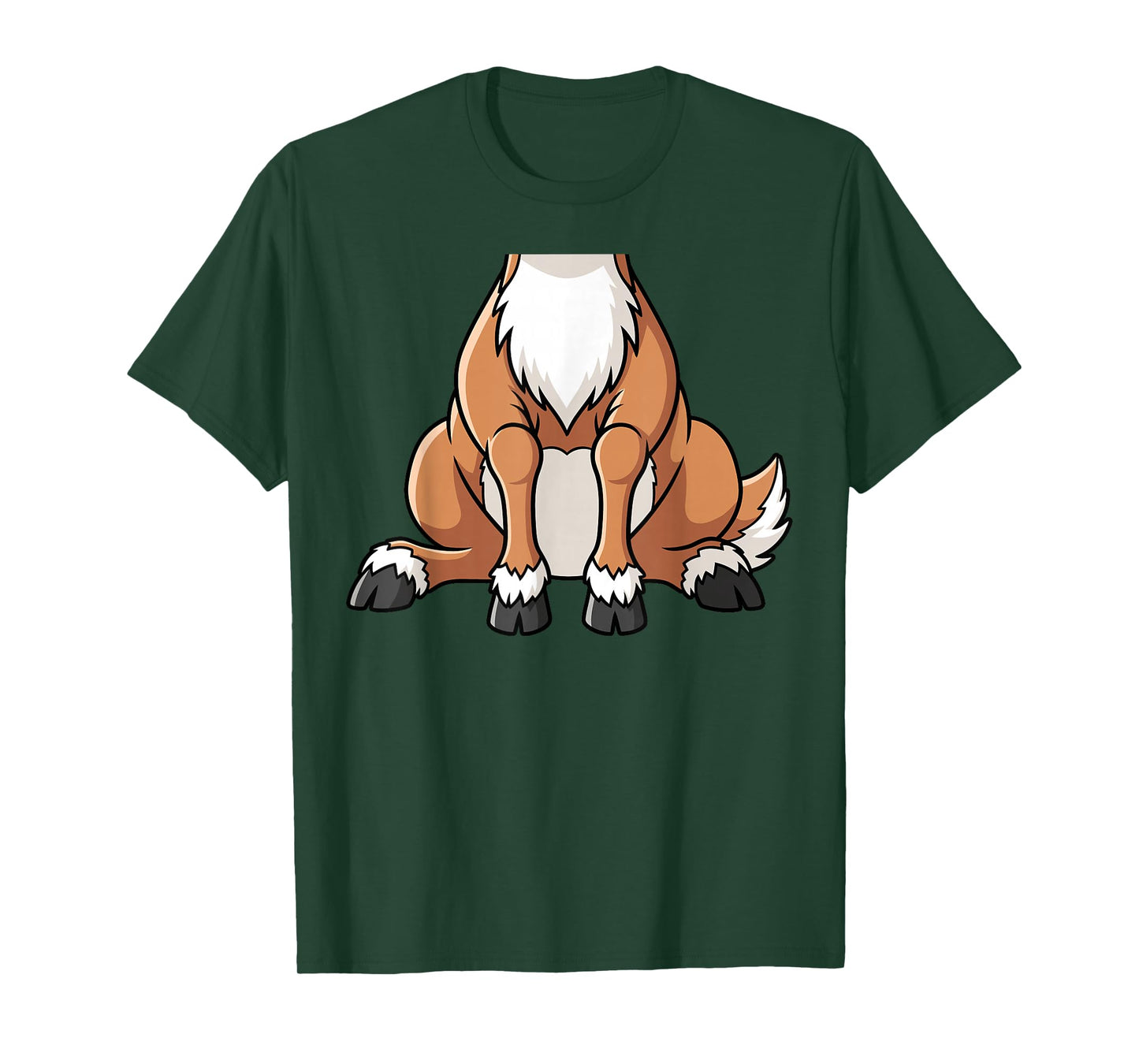 Funny Reindeer Brown Deer Christmas Xmas Animal Costume T-Shirt