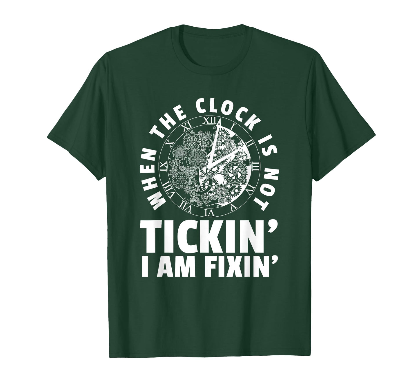 Cool Horology Words Horologist Watchmaker Expert Clock Maker T-Shirt