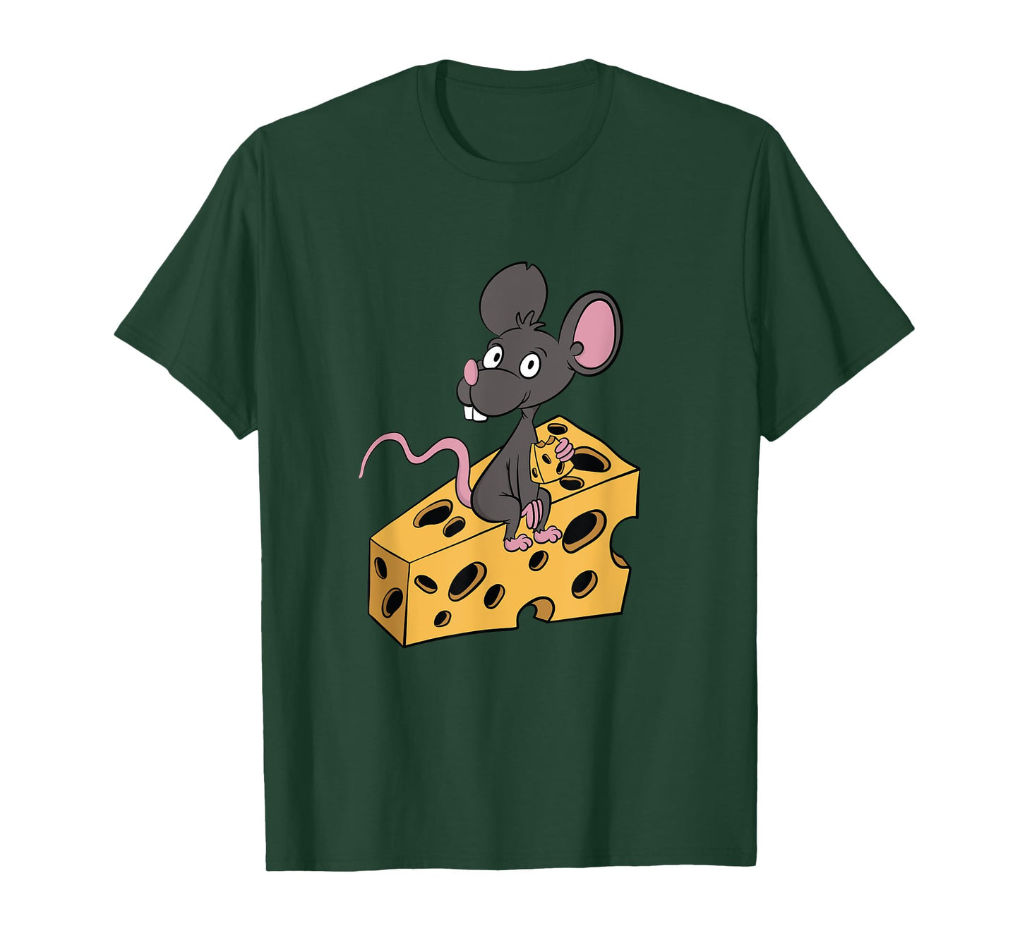 Mouse Pet Rat Gift for Cheese Addict Cheesy Low Carb Diet T-Shirt