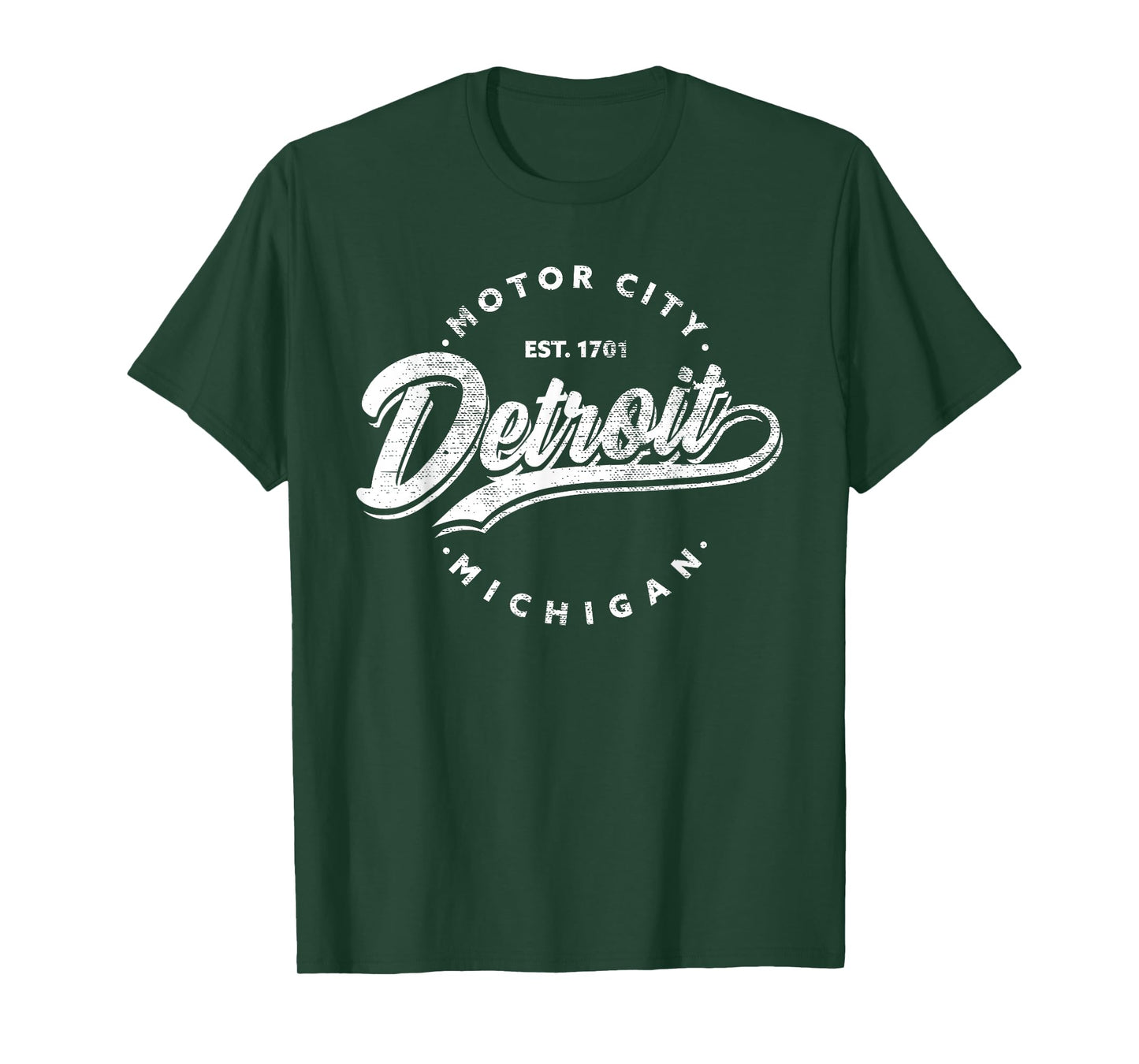 Classic Michiganians Vintage Detroit Motor City Michigan MI T-Shirt