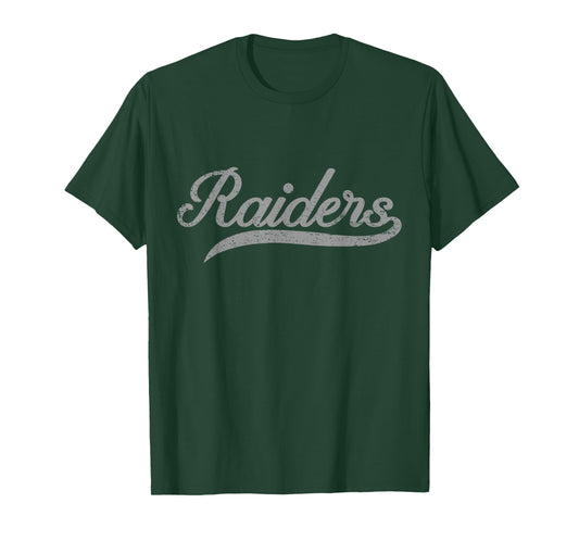 Raiders Name USA Flag Gift Men Women Boy Girl T-Shirt