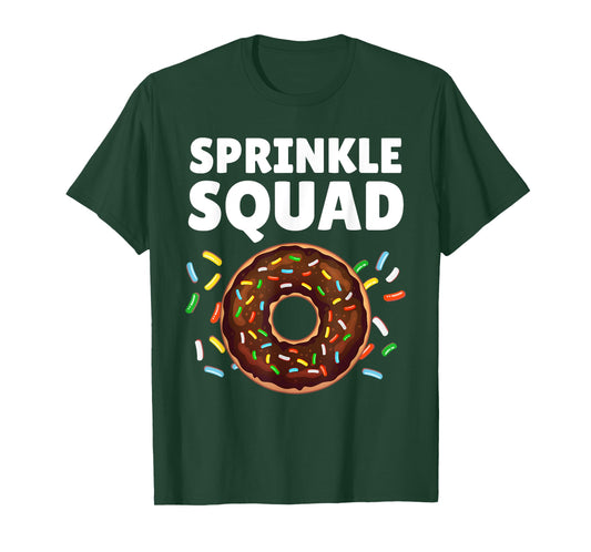 Cool Donut Art For Men Women Kids Donut Squad Doughnut Donut T-Shirt