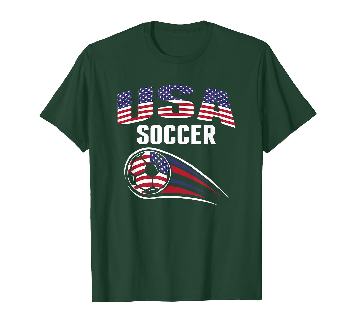 America Soccer Fans Jersey - United States Football Lovers T-Shirt