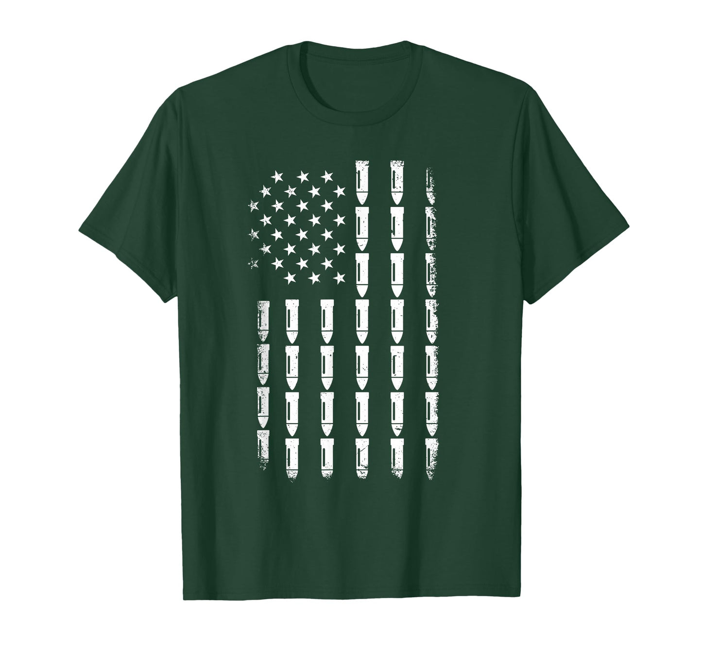American Flag Bullet Ammo usa T-Shirt