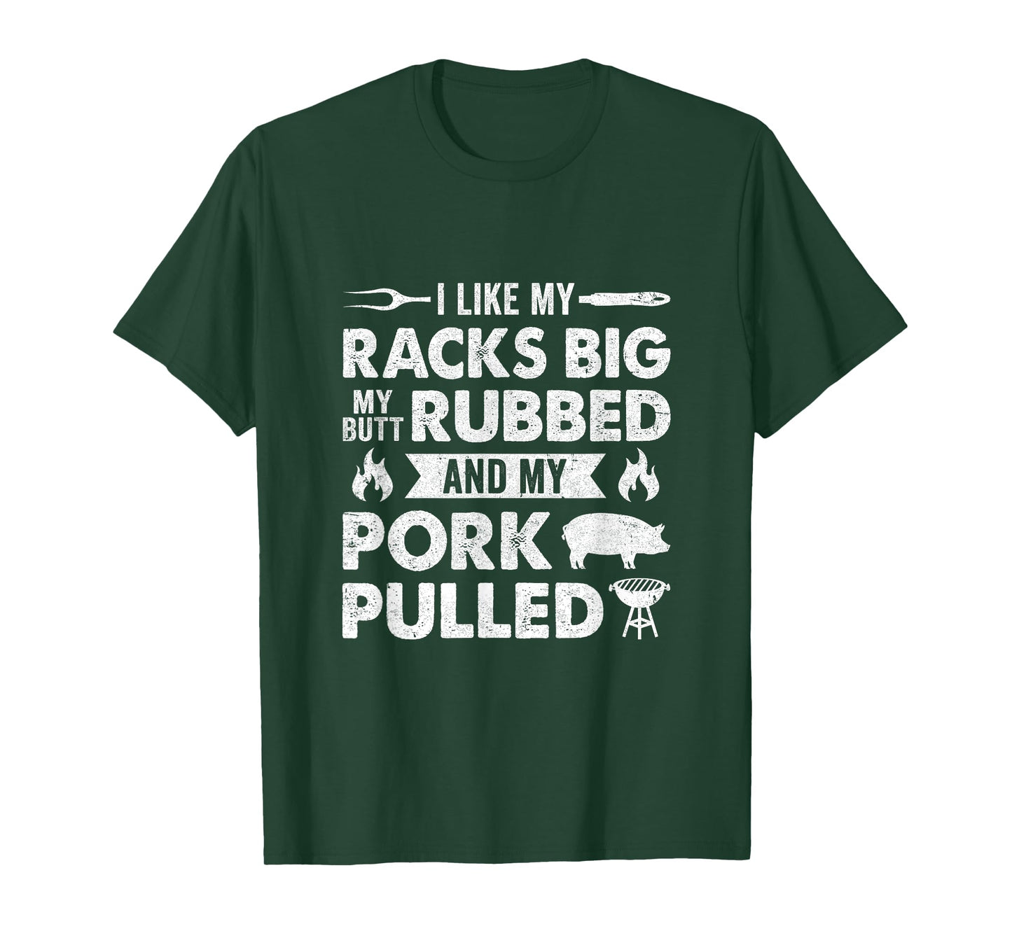 Cool Grilling For Men Women Pork Rub Smoking Bbq Meat Smoker T-Shirt