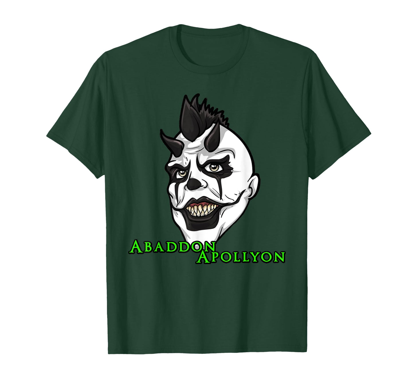 Abaddon Apollyon Face Monster_Abaddon T-Shirt