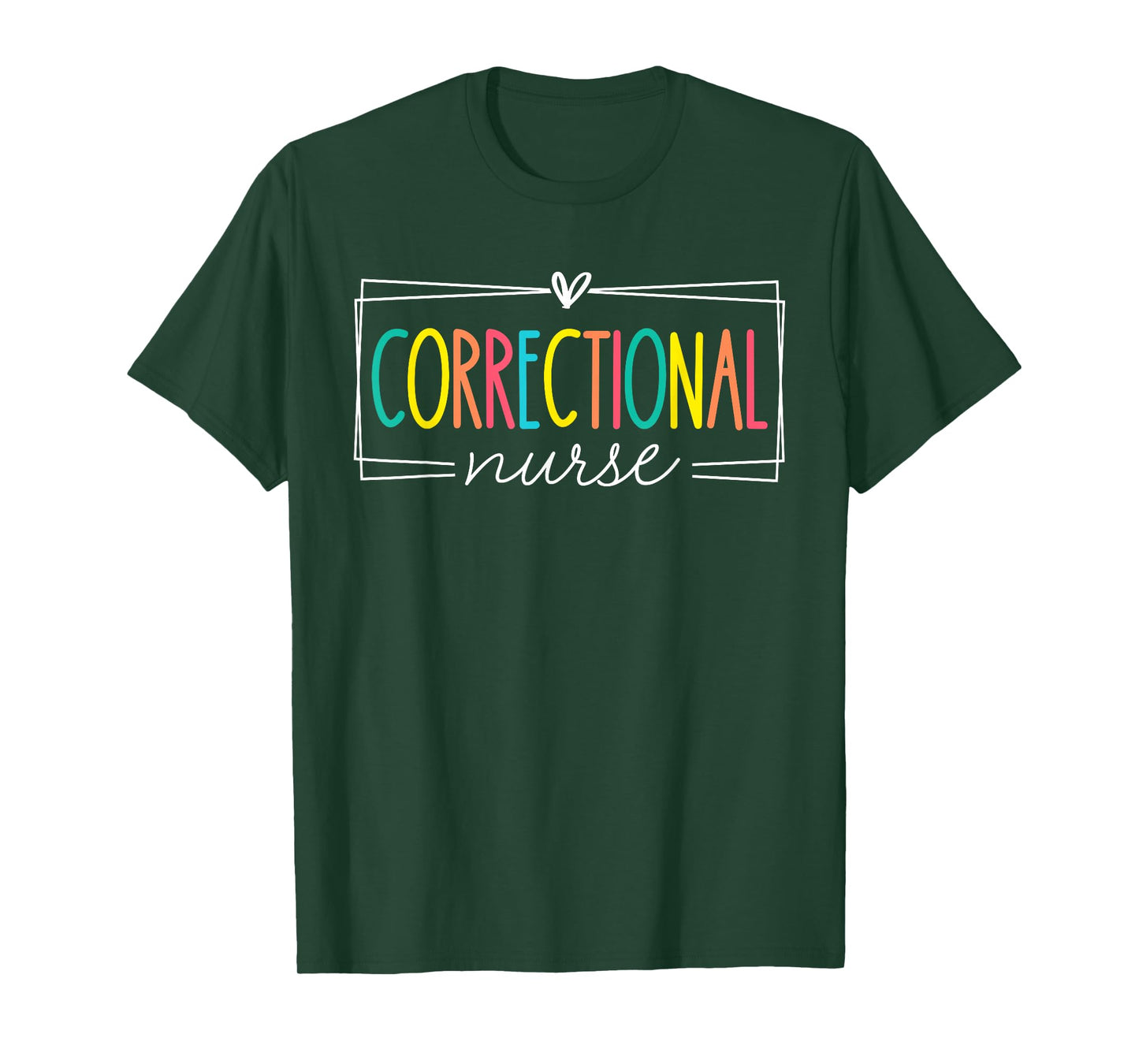 Correctional Nurse RN LPN Medical Nursing Officer Retro T-Shirt