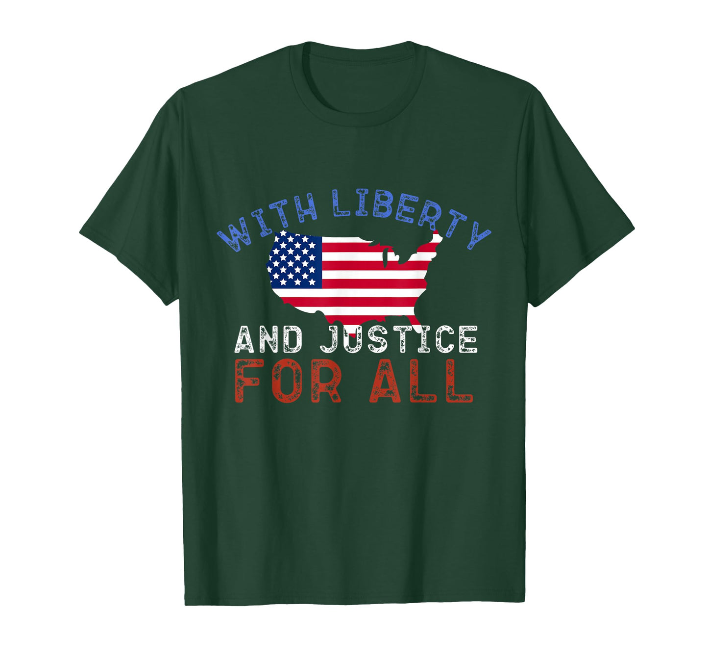 With Liberty And Justice For All T-Shirt