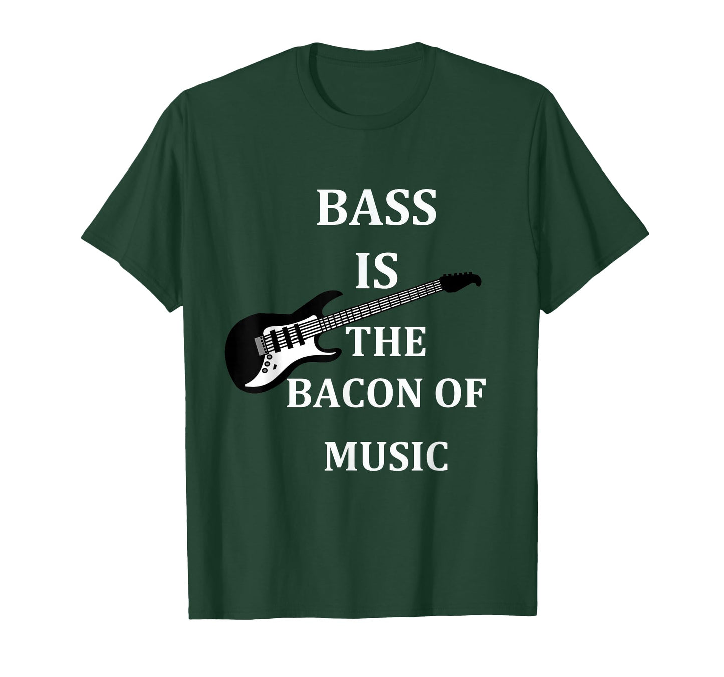 bass is the bacon of music t shirt bass players t shirt gift T-Shirt