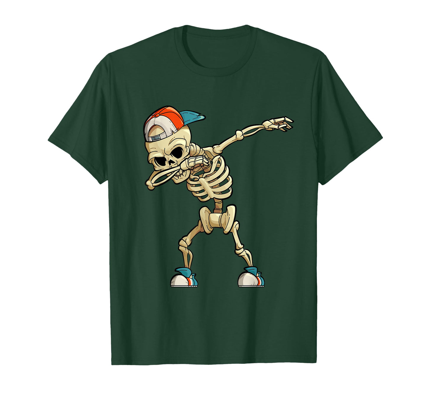 Dabbing Skeleton Funny Dab Kids Dabbing T-Shirt