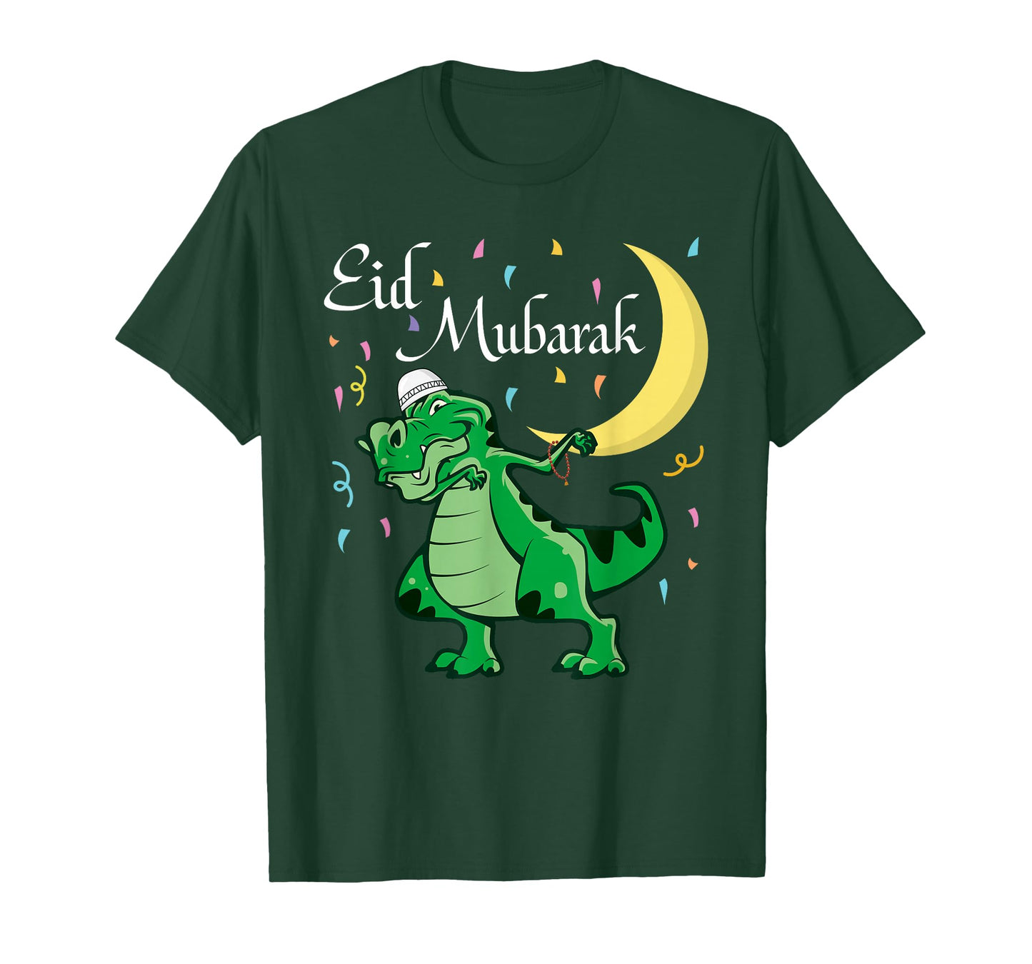 Eid Mubarak Muslim Clothing Kids Eid Al Fitr Boys T-Shirt
