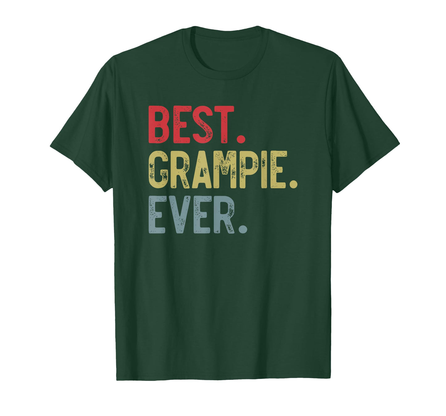 Mens Best Grampie Ever Vintage Father's Day for Grandpa T-Shirt
