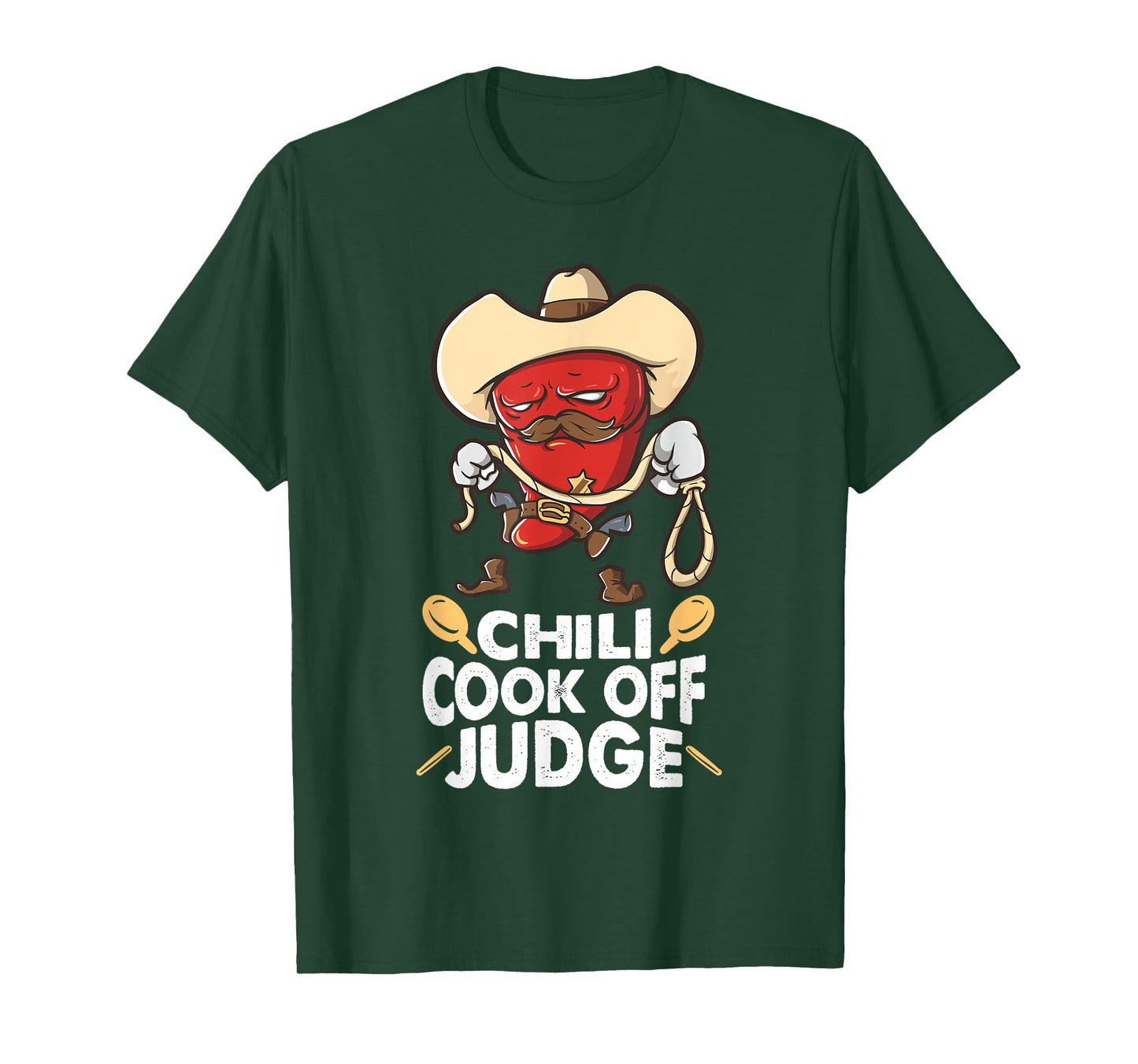 Chili Cook Off Judge Cooking Competition Team Award Chef T-Shirt
