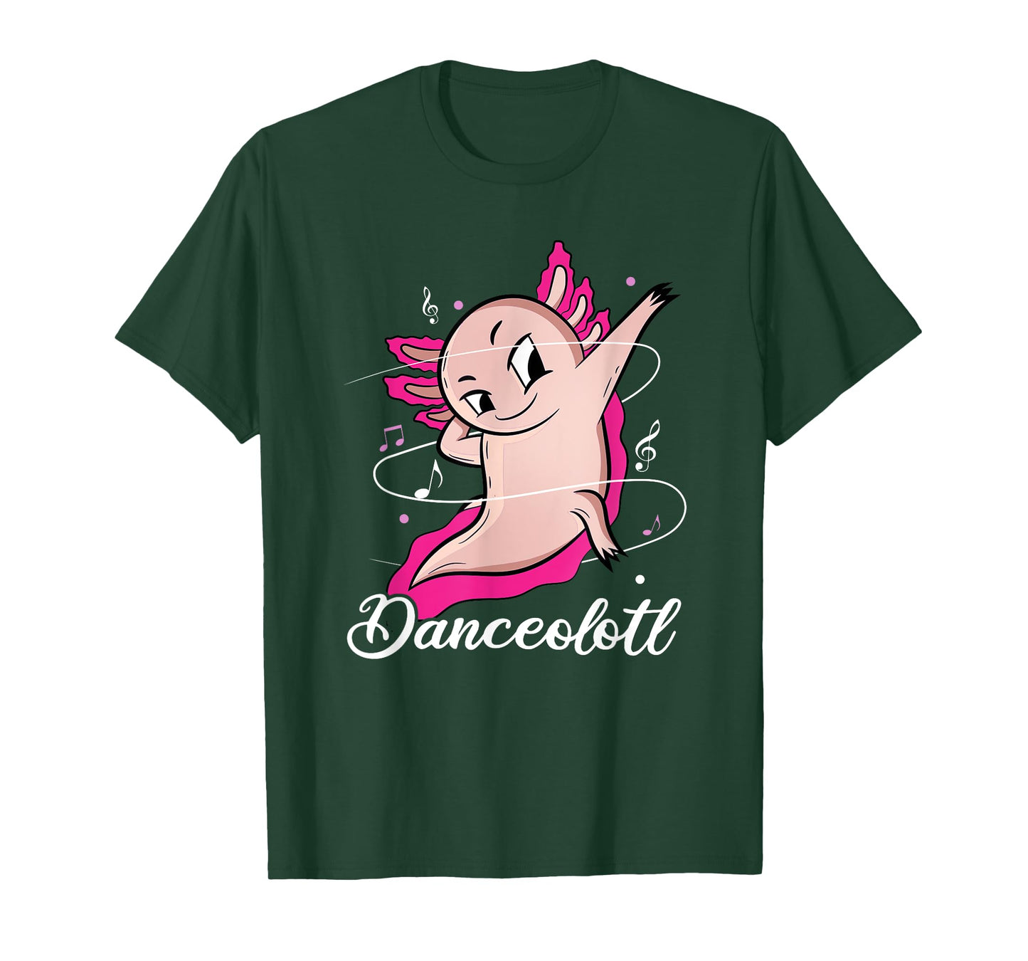 Axolotl Dancing Danceolotl Funny Amphibian Dancer Women T-Shirt