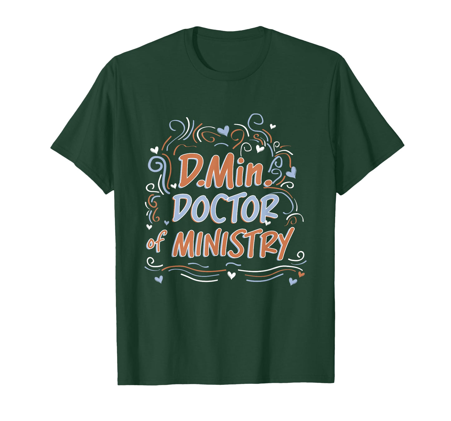D.M. Doctor of Ministry Doctorate Graduation T-Shirt