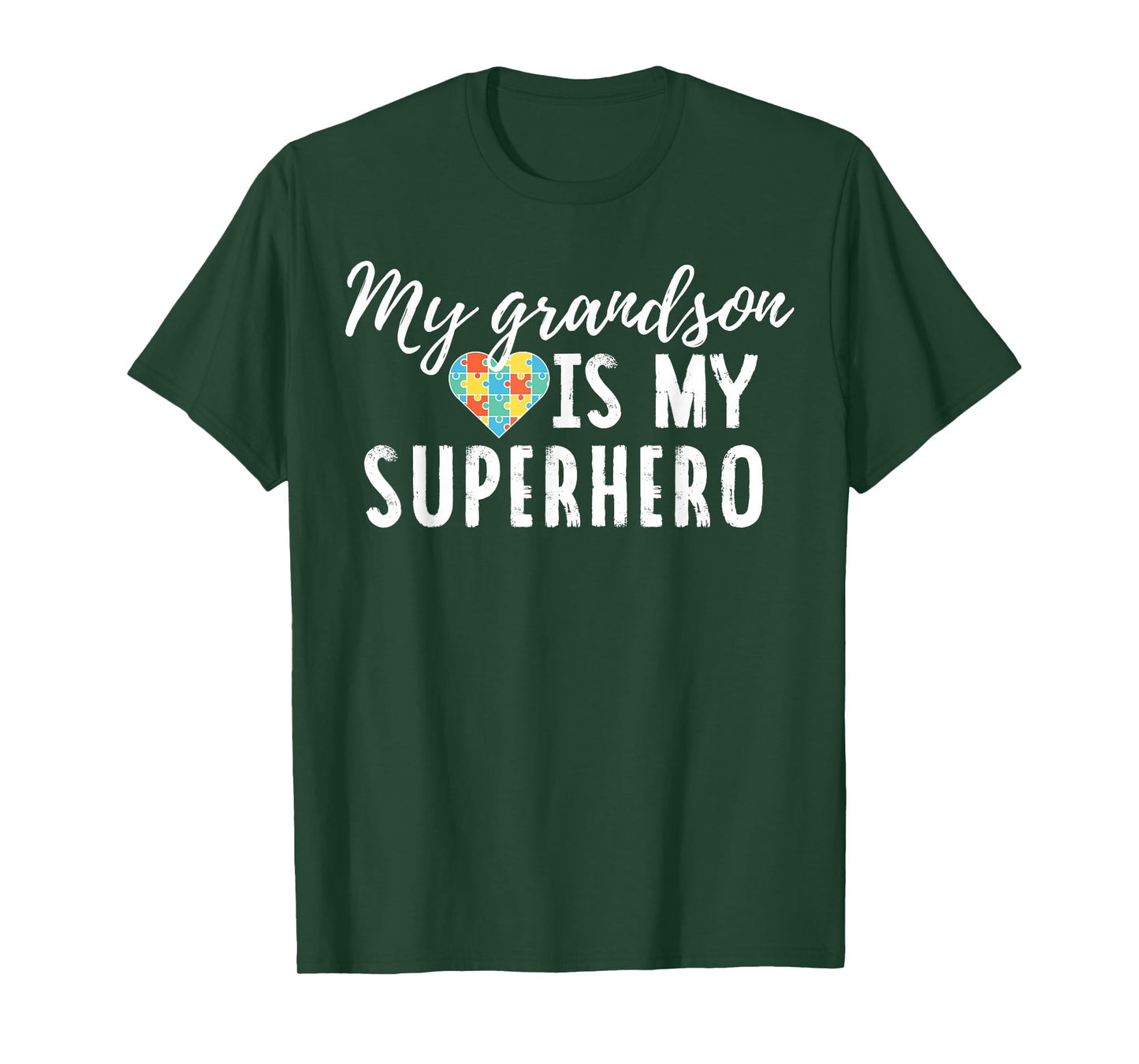 Autism Awareness Shirt for Grandma or Grandpa T-Shirt