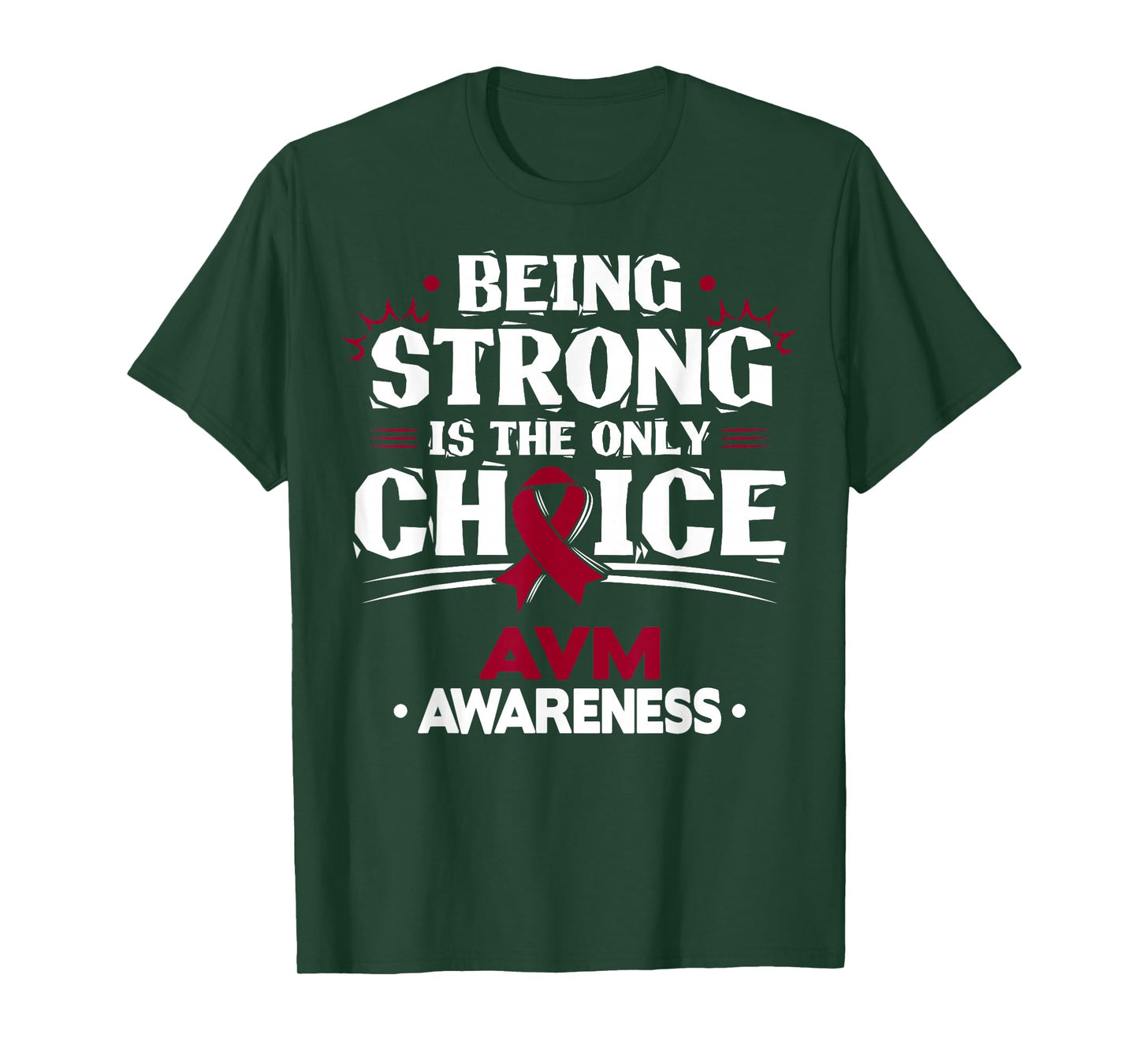 AVM Awareness T-Shirt - Arteriovenous Malformation Tee T-Shirt