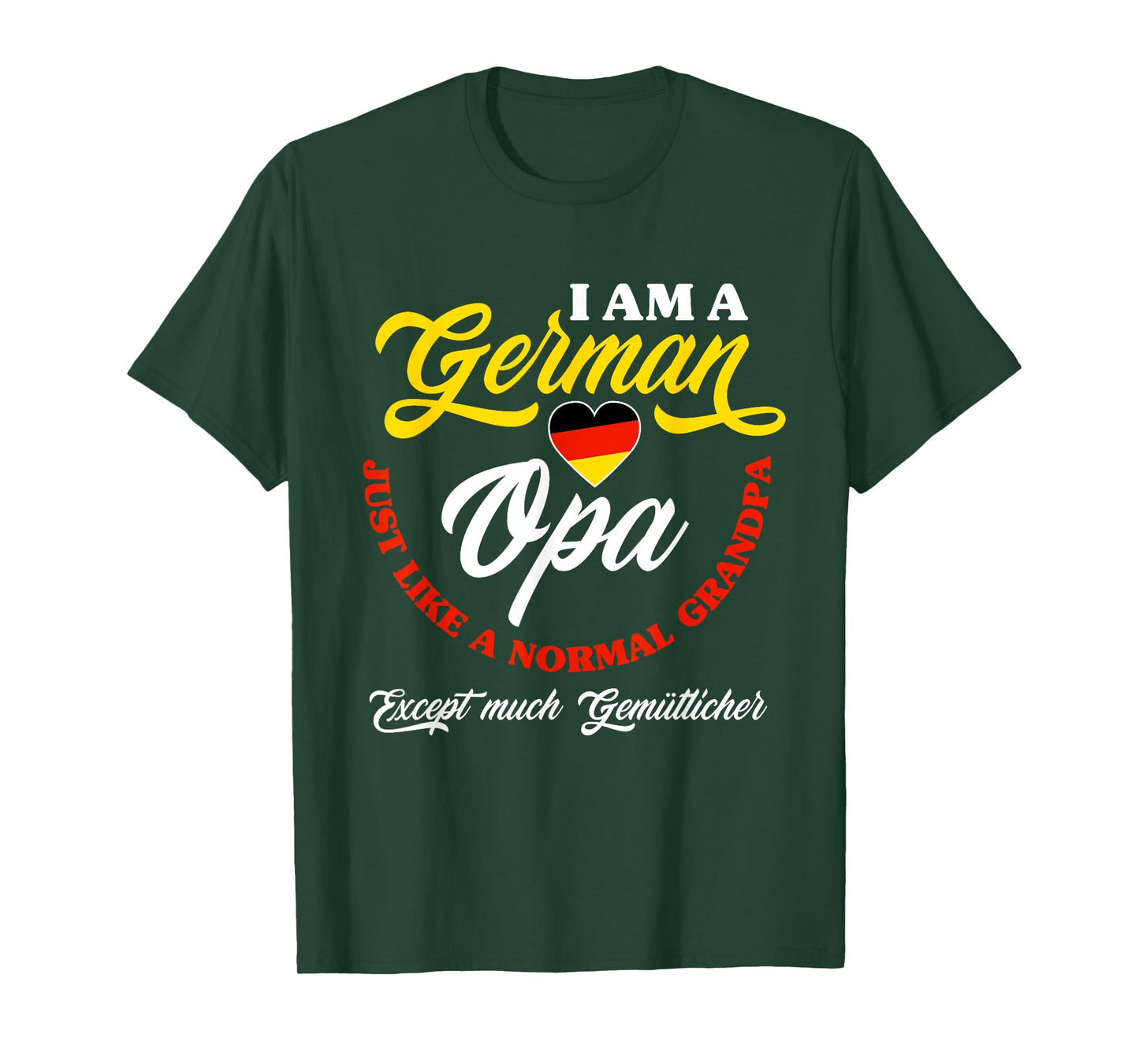 Funny Germany German Opa German Grandpa Deutscher Opa T-Shirt
