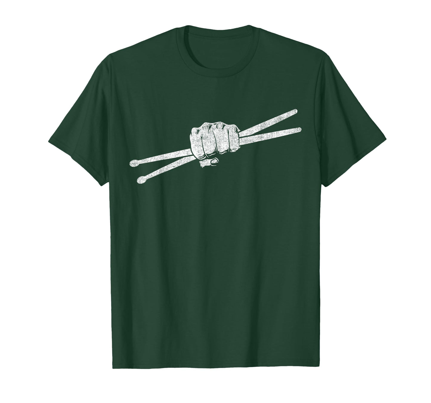 Drummer Art Drumsticks Men Women Drum Set Drumming Lovers T-Shirt