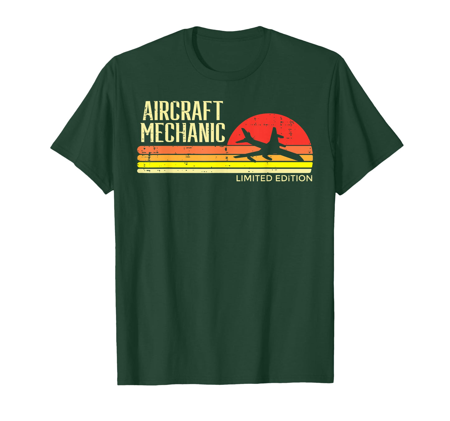 Aircraft Mechanic Limited Edition Retro Aviation Men Women T-Shirt