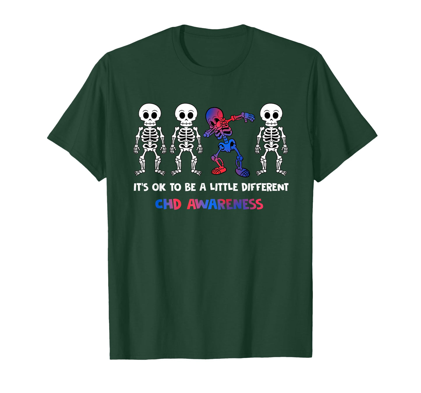 It's OK to Be A Little Different CHD Awareness T-Shirt