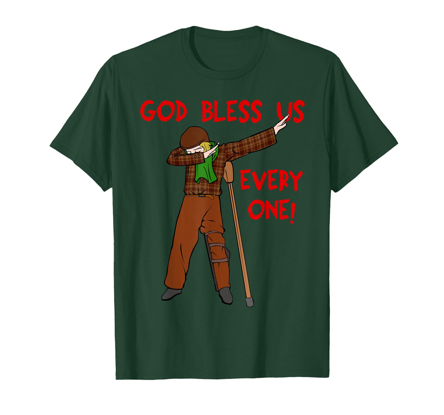 A Christmas Carol Shirt - Dabbing Tiny Tim TShirt T-Shirt