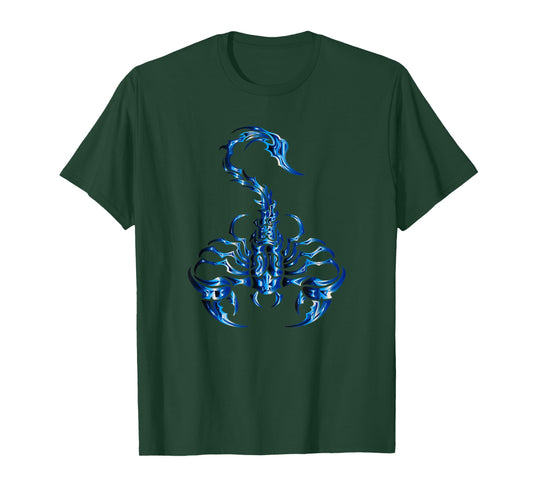 Tribal Scorpion T-Shirt Scorpio Astrology Zodiac Tattoo Tee T-Shirt