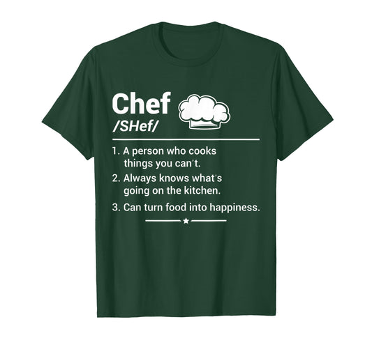 Chef A Person Who Cooks Things You Can't T-Shirt