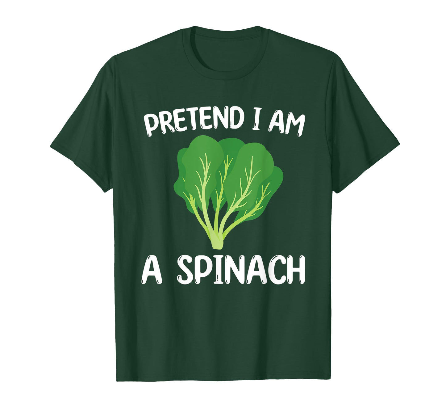 Cute Spinach Costume Love Healthy Food T-Shirt