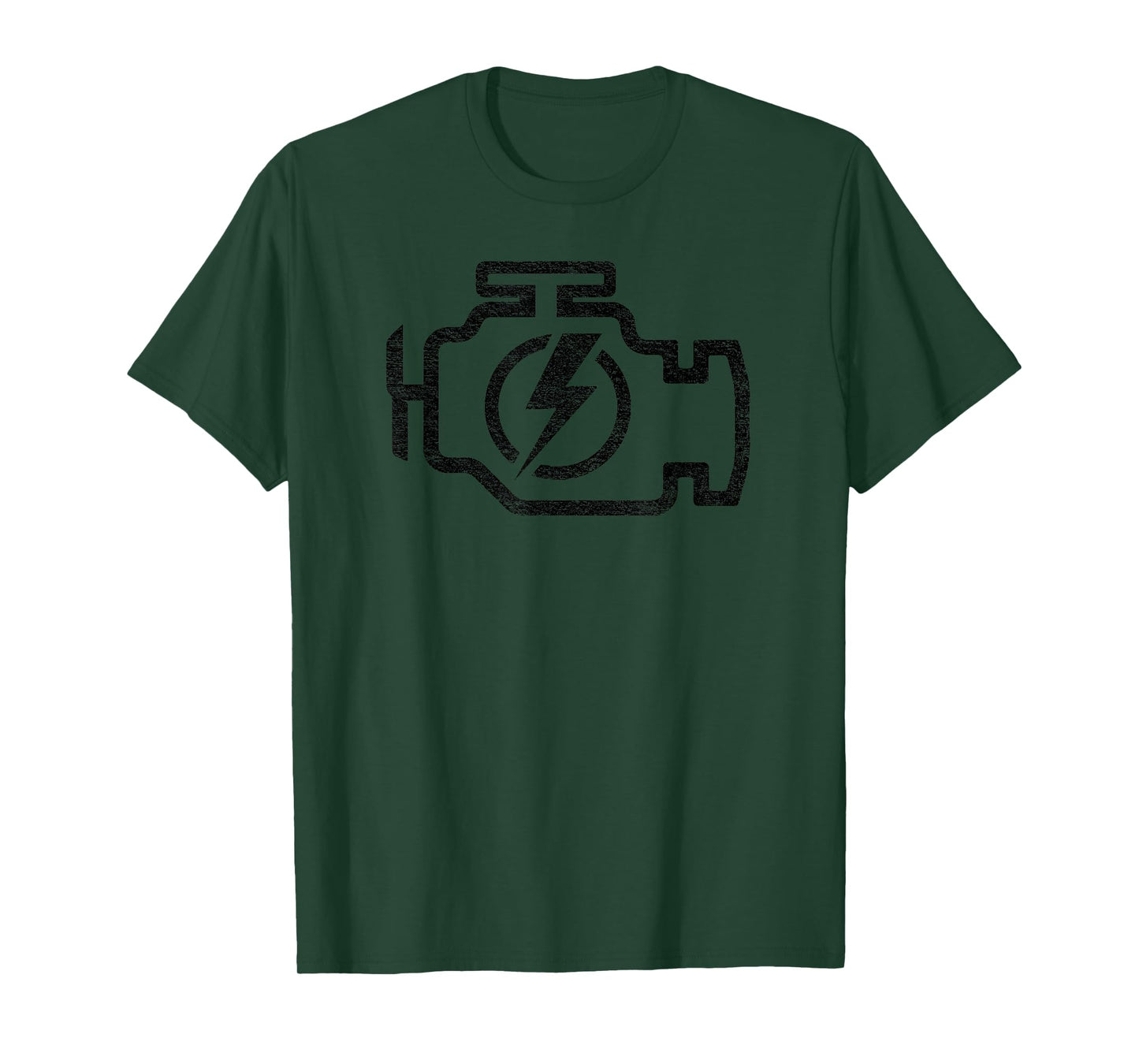 CHECK ENGINE LIGHT CEL FUN AUTO CAR MECHANIC REPAIR TEES T-Shirt