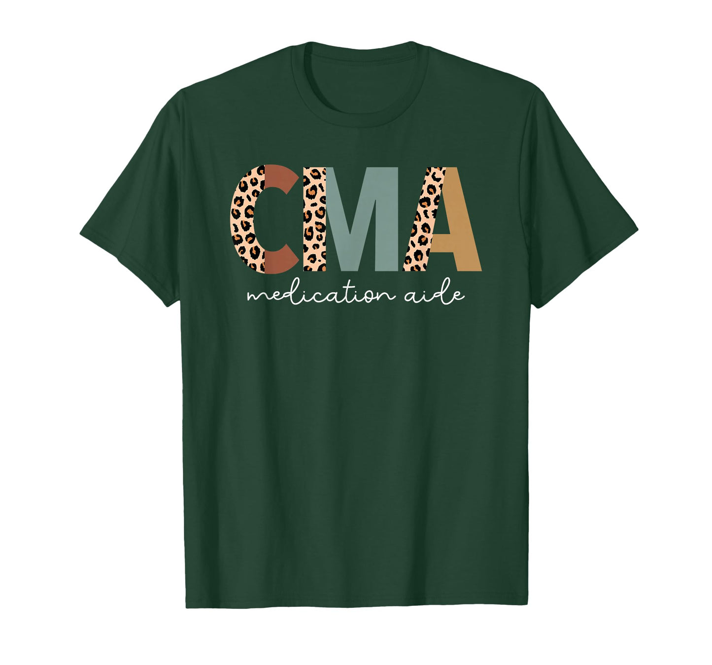 Certified Medication Aide Cute Med Aide Appreciation T-Shirt