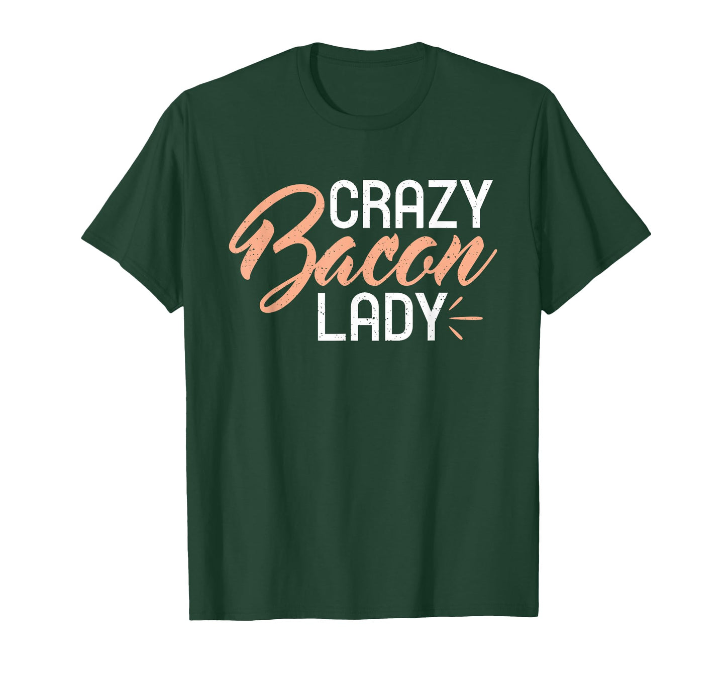 Crazy Bacon Lady Bacon lover T-Shirt