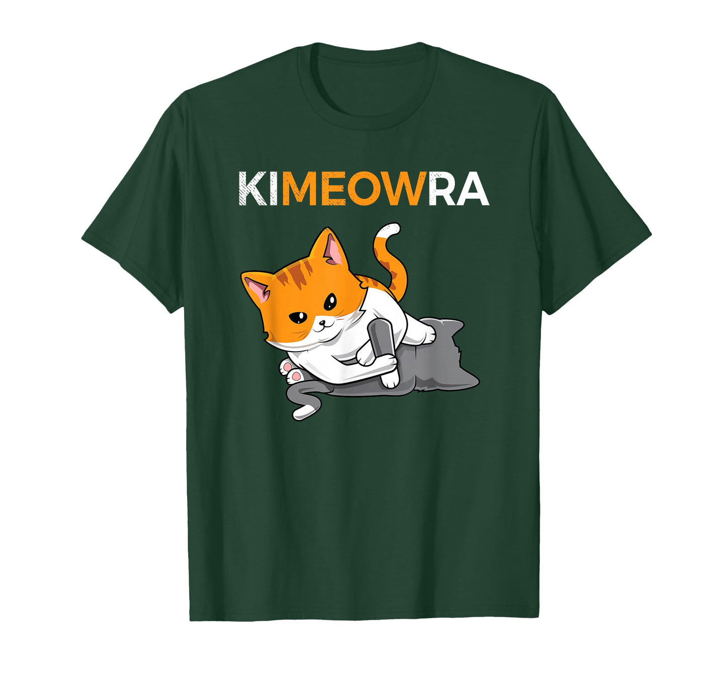 Jiu Jitsu Kimura & Cute Kawaii Cat Funny BJJ T-Shirt T-Shirt